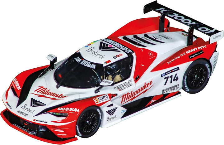 Carrera Evolution KTM X-Bow GTX, Razoon No. 714 – Slotcar mit Lichtfunktionen, digital nachrüstbar &