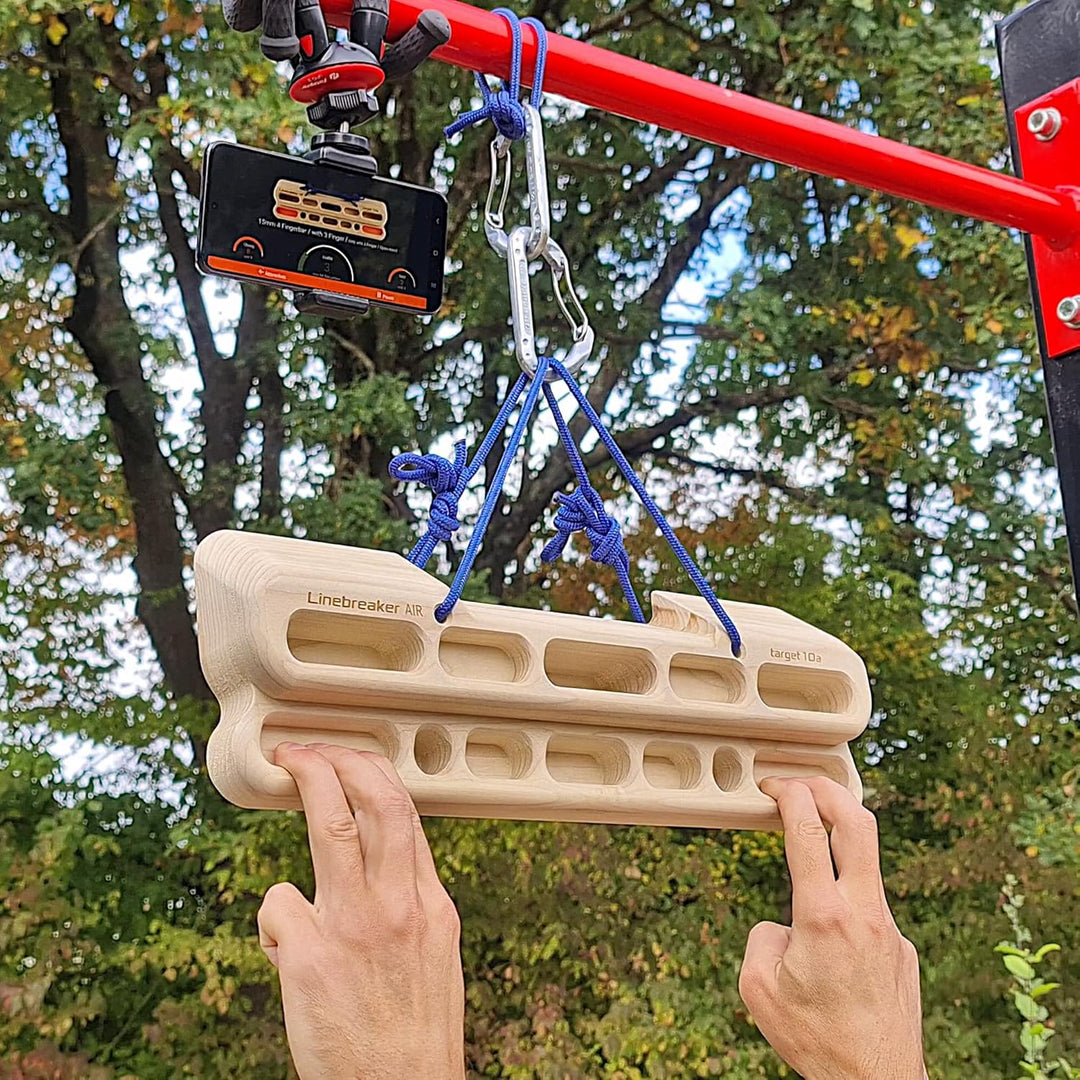 target10a Linebreaker AIR – Portables Trainingsboard fürs Klettertraining