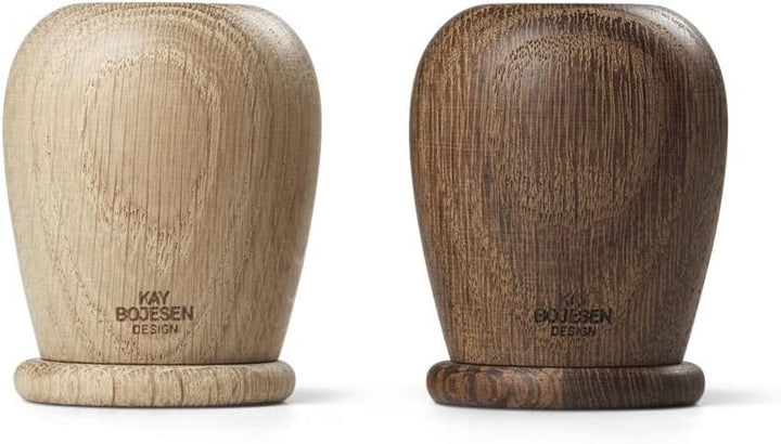 Kay Bojesen Salz- und Pfefferstreuer-Set H6 cm Menageri organische Form, Holz