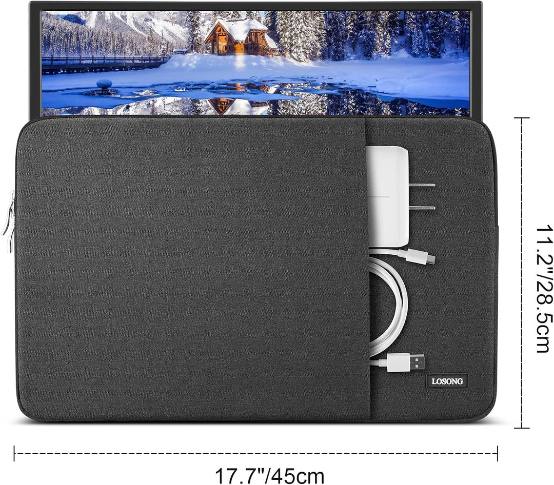 Losong Tragbare Monitorhülle, Schutzhülle für die meisten 47 cm (18,5 Zoll) tragbaren Monitore, wass