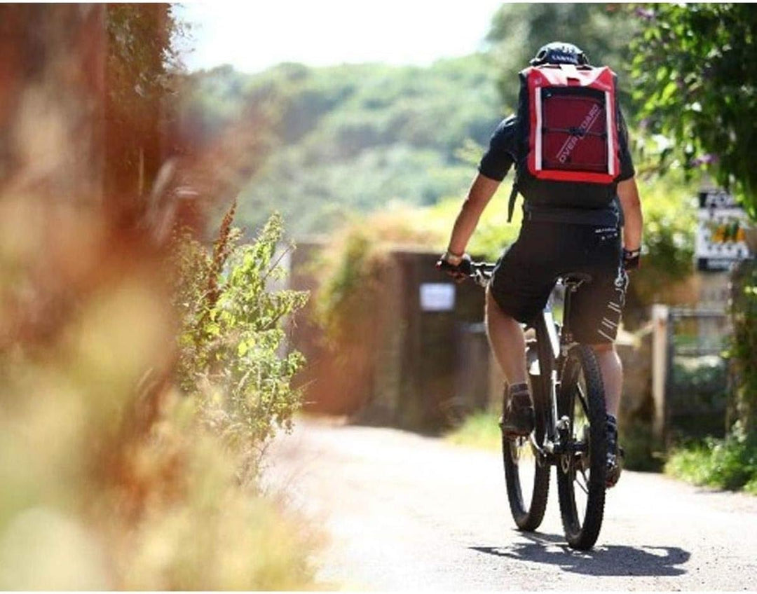 OverBoard wasserdichter Rucksack Pro 30 Liter Rot