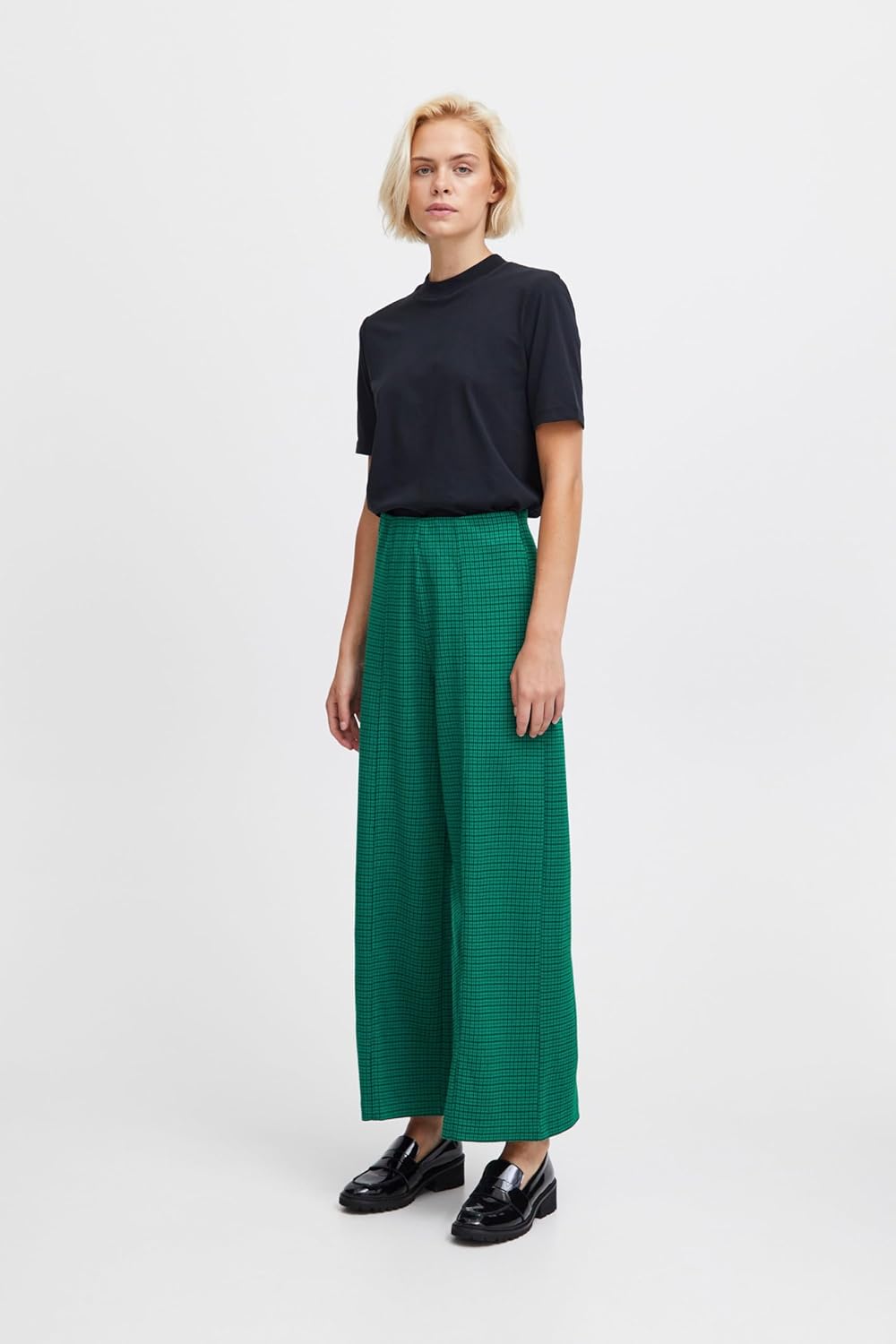 ICHI Damen Lässige Business-Hose XS Cadmium Green (185424), XS Cadmium Green (185424)
