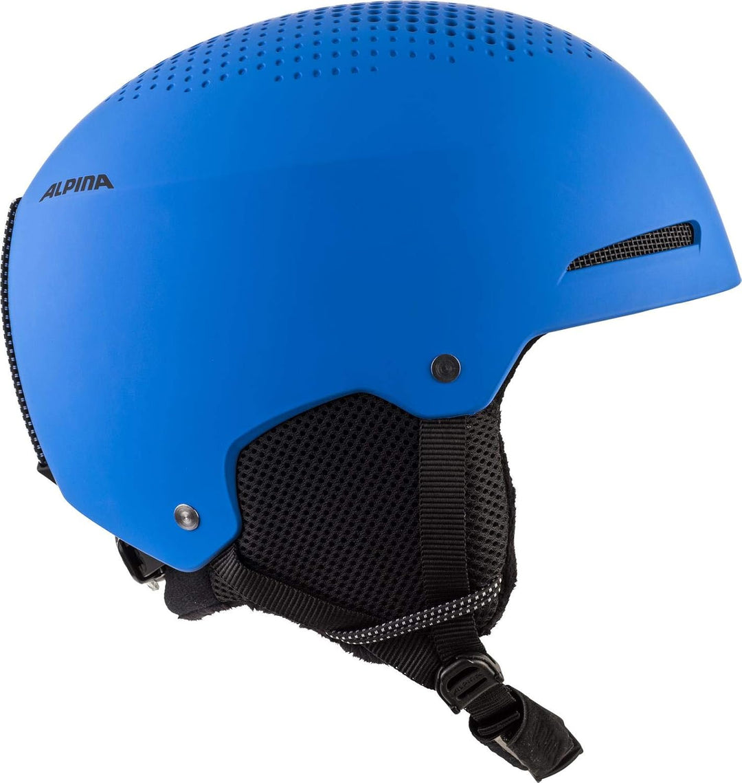 ALPINA ZUPO - Sicherer, Stossabsorbierender, Belüfteter & Schlagfester Skihelm Für Kinder blue matt