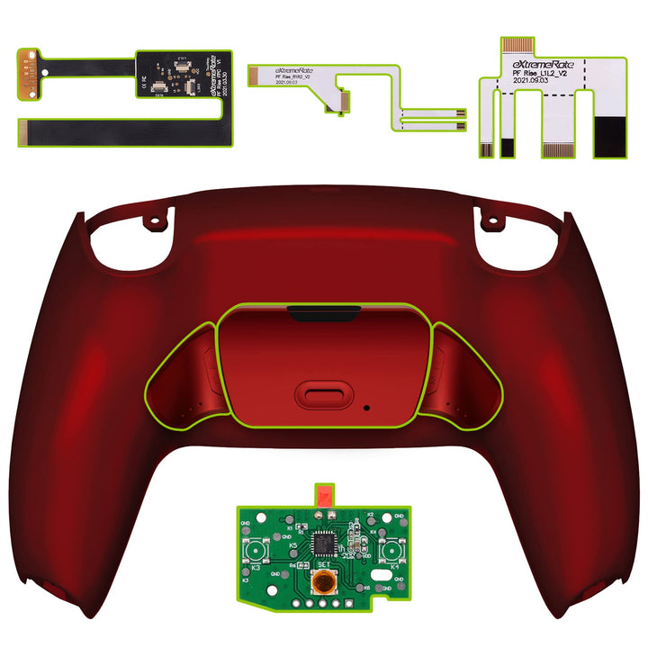 eXtremeRate Programmierbar RISE2.0 Remap Kit für ps5 Controller BDM-010&BDM-020, Remap Board & Rücks