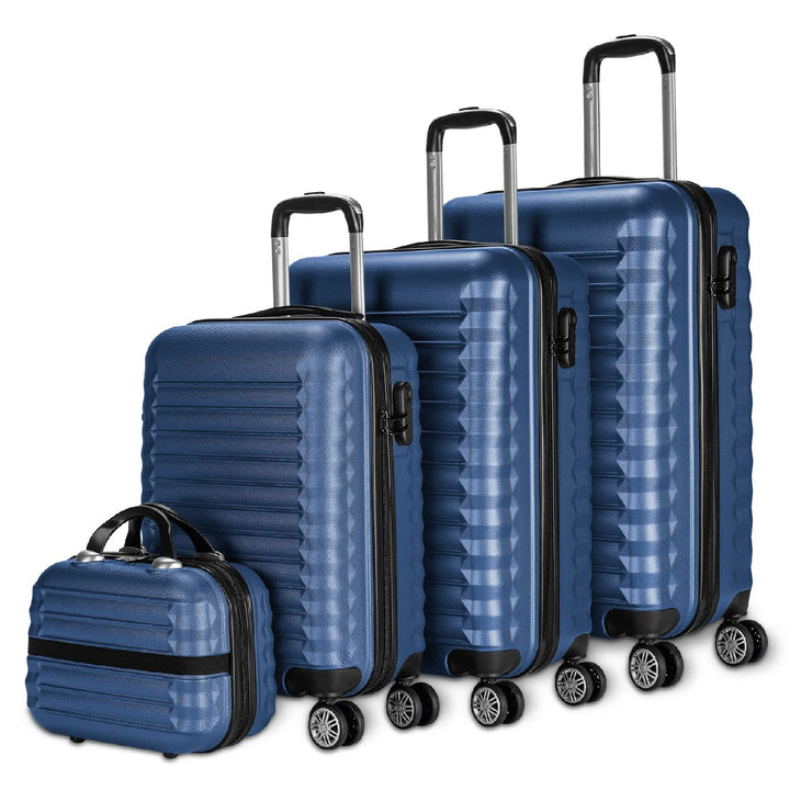NUMADA - Gepäck-Set und Kulturbeutel 3/4 Stück, gross 75cm, mittel 63cm, klein 53cm und Kulturbeutel
