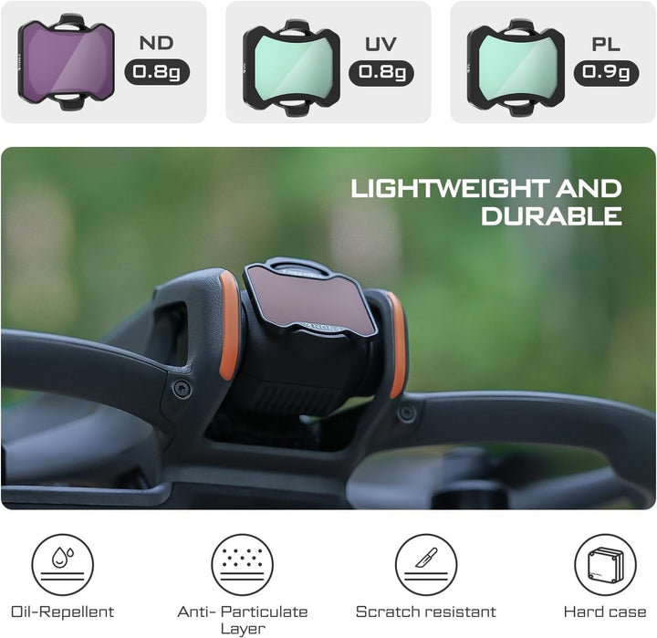 Freewell ND4 Filter for Avata 2: Capture The Essence of Soft Light, ND4
