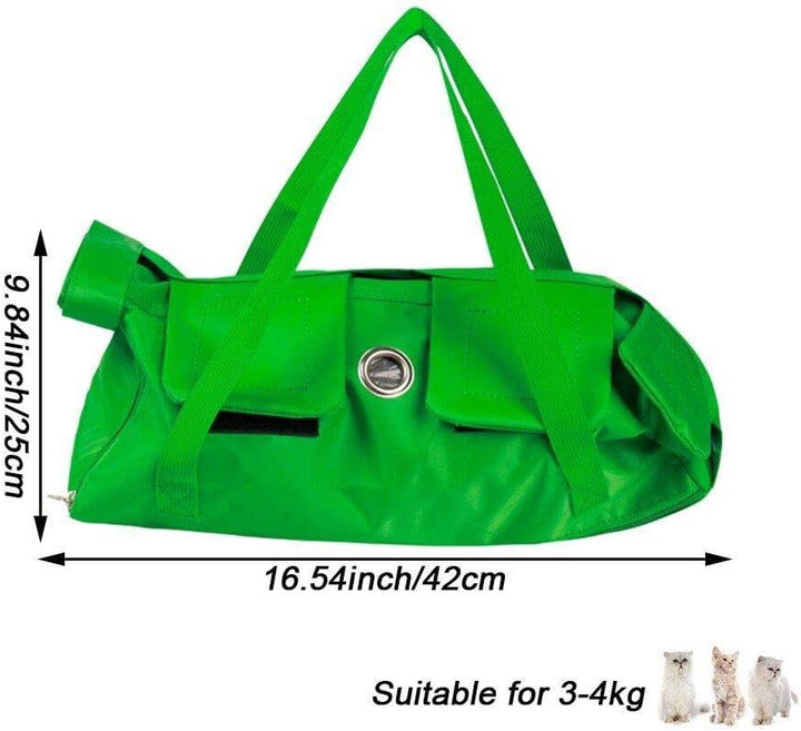 Generic Haustiertragetasche, atmungsaktive Hunde- und Katzentragetasche, verstellbare Katzenpflegeta