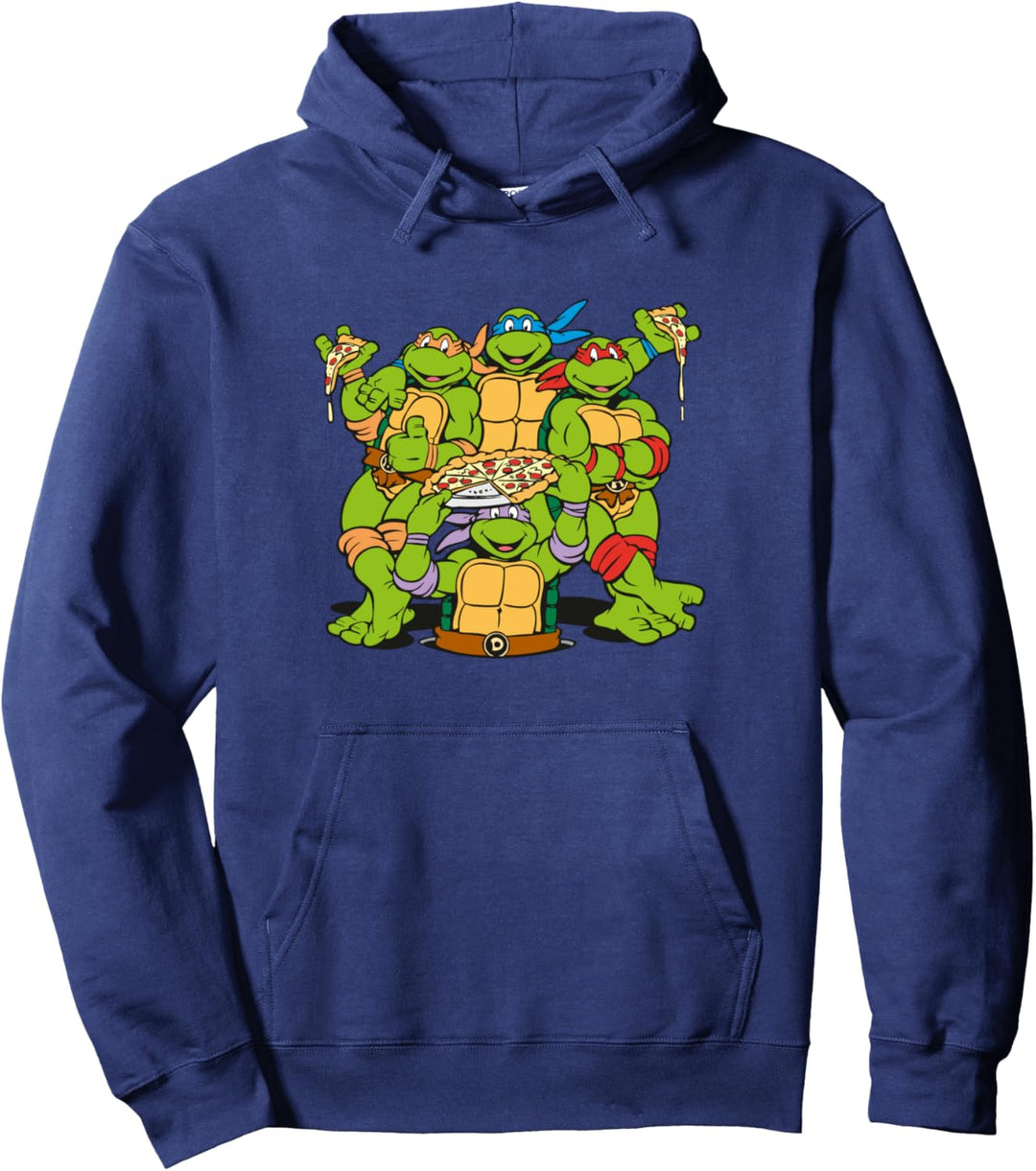 Teenage Mutant Ninja Turtles Old School Group Pullover Hoodie
