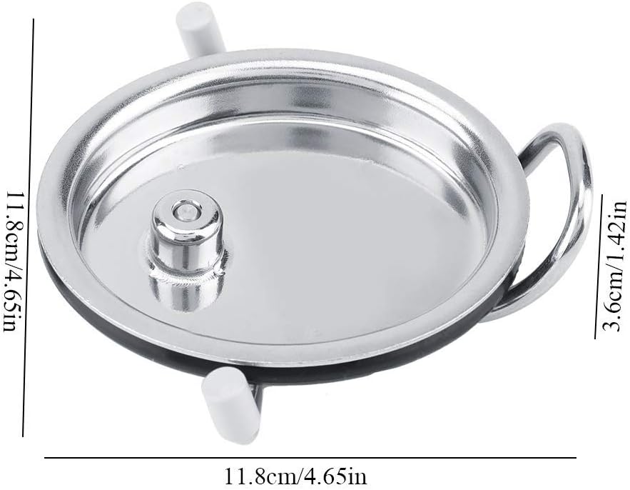 Keg Lid, Stainless Steel Beer Lid Continuous Carbonation Keg Lid Corny Keg Lid with Liquid Post Kohl