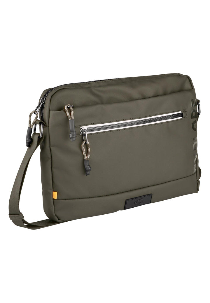 camel active Explore Herren Umhängetasche Mittelgross Khaki, Khaki