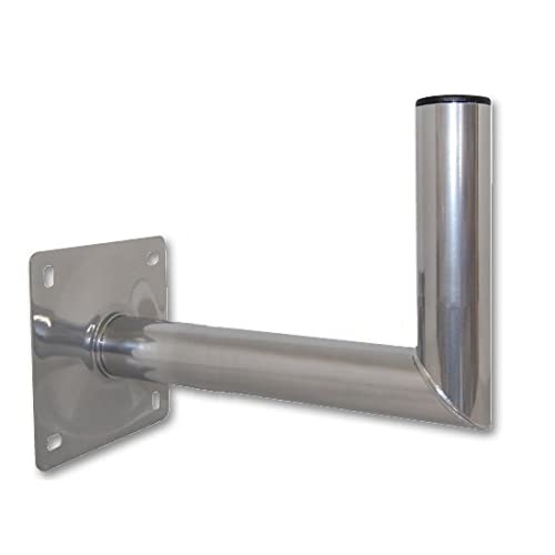 Wandhalter 40 cm aus Stahl mit ALU- VERZINKTER Oberfläche - TÜV geprüft 40 x 25