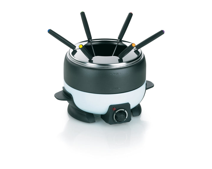 Kela 66665 Elektro-Fondue, Öl-, Käse-, Fleisch- oder Schokoladenfondue, Für 6 Personen, 1,9 l, 800 W