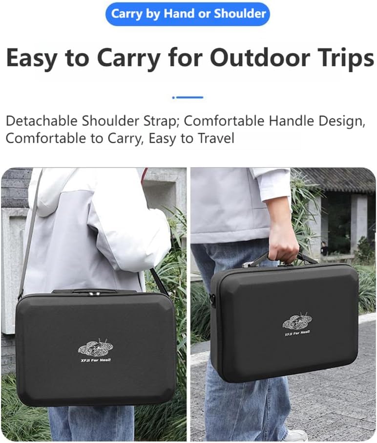 Tragtasche für DJI Neo 2 Motion Fly More Combo – Portable Reise-Transporttasche mit Schultergurt für