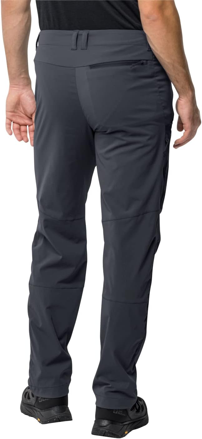 Jack Wolfskin Herren Glastal Pants M Wanderhose, Phantom, 46 EU