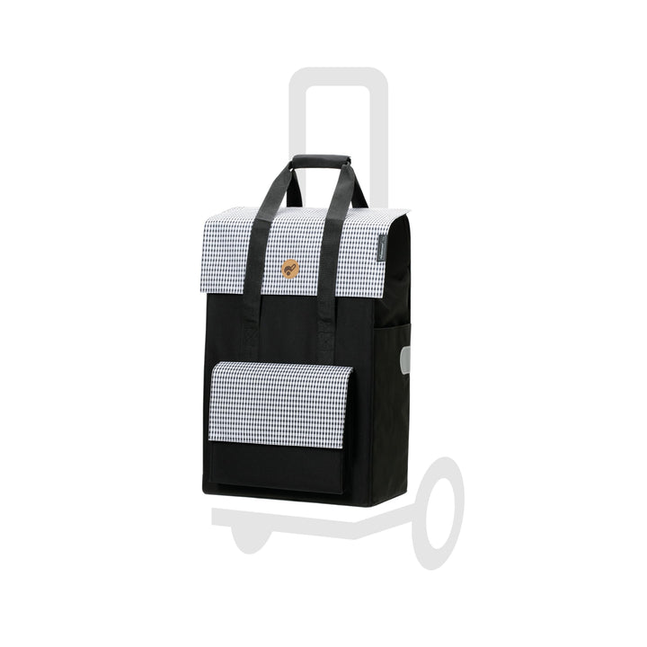 Andersen Einkaufstrolley Ersatztasche - 54 Liter - Seiten- & Fronttasche - Tragegriff - extra Innenf