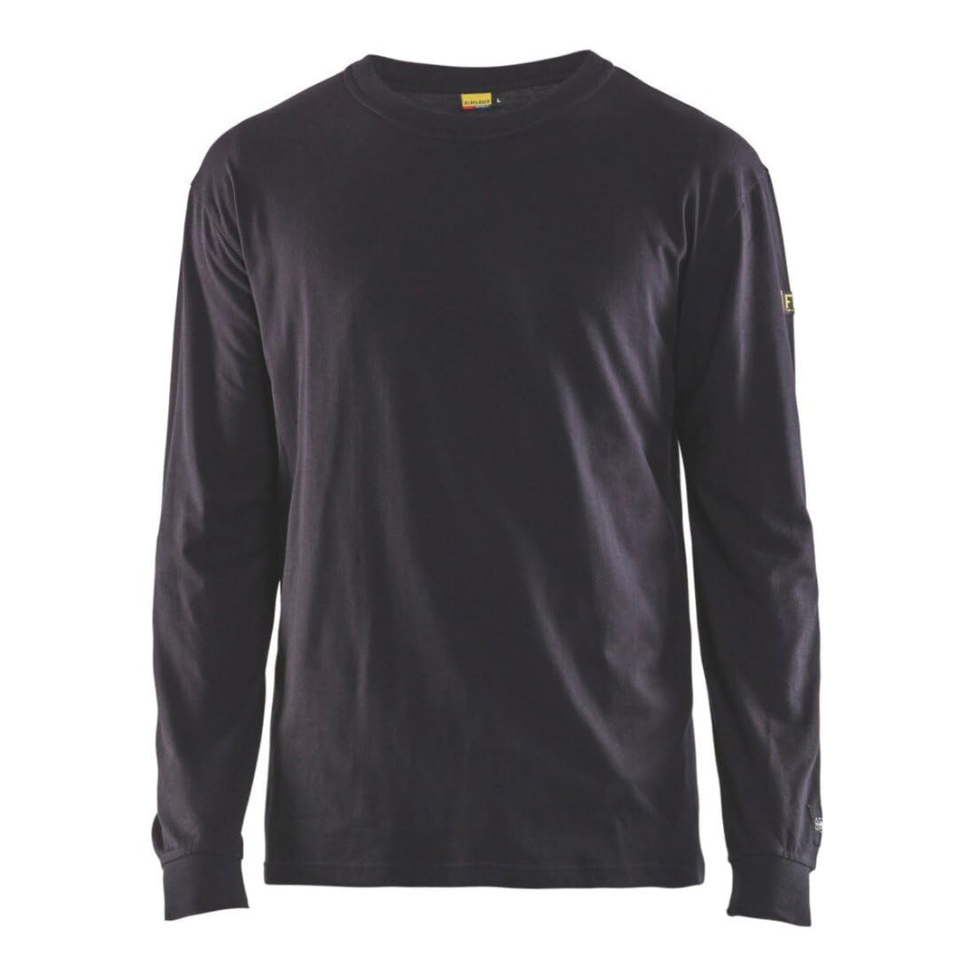 Blaklader Flammhemmendes Langarm-T-Shirt 3483-1737 M Blau, M Blau