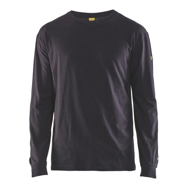 Blaklader Flammhemmendes Langarm-T-Shirt 3483-1737 M Blau, M Blau