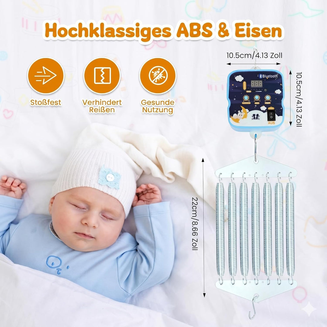 Elektrische Babyschaukel Controller für Neugeborenes, Federwiege Motor Belastbarkeit 19 kg mit Fernb