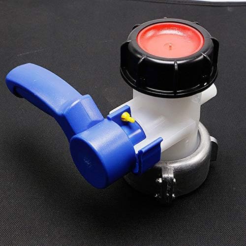 IBC Tankhahnadapter IBC Tote Tank Ventil Schlaucharmaturen Adapter Ablaufadapter Anschlussteile Gart