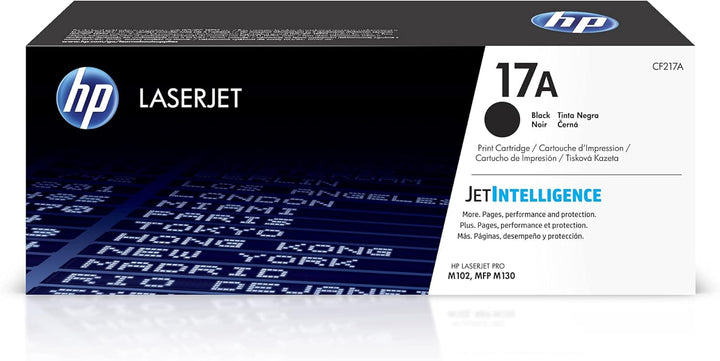 HP 17A (CF217A) Original Toner Schwarz für HP LaserJet Pro M102, 1600 Seiten Toner Single