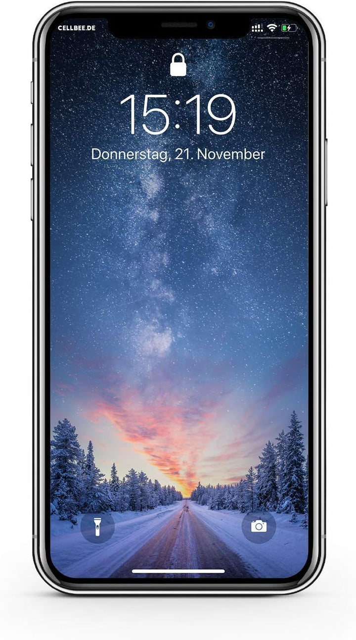 Kompatibel Mit iPhone XS Max 11 Pro Max, Curved, inkl. Applikator, Staubfrei, Notch Unsichtbar, Prem