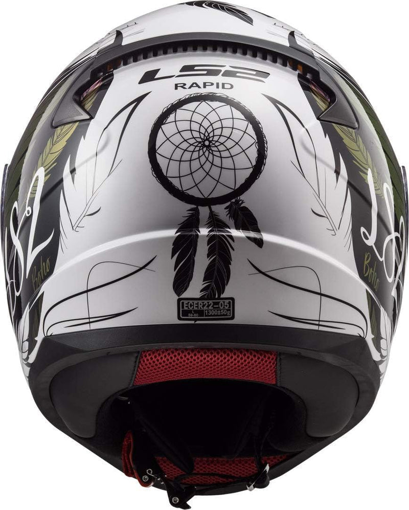 LS2 Motorradhelm Rapid BOHO, M M WHITE BLACK PINK, M WHITE BLACK PINK