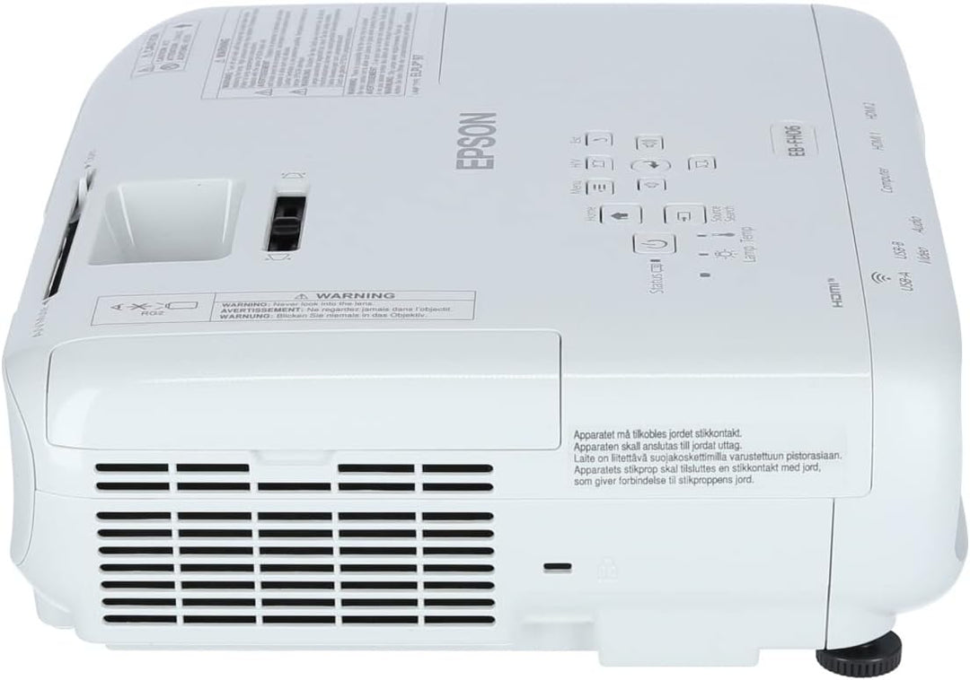 Epson EB-FH06 3LCD-Projektor (Full HD 1.920x1.080p, 3.500 Lumen Weiss- und Farbhelligkeit, Kontrastv