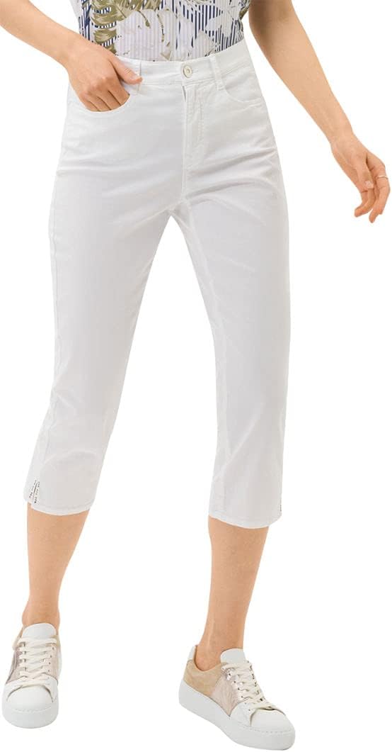 BRAX Damen Style Mary Capri Sommercapri Freizeithose