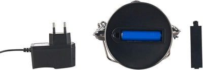Lunartec LED Akkuleuchte: Ultra helle LED-Sturmlampe mit Akku, 200 Lm, 3W, warmweiss, bronze (Latern