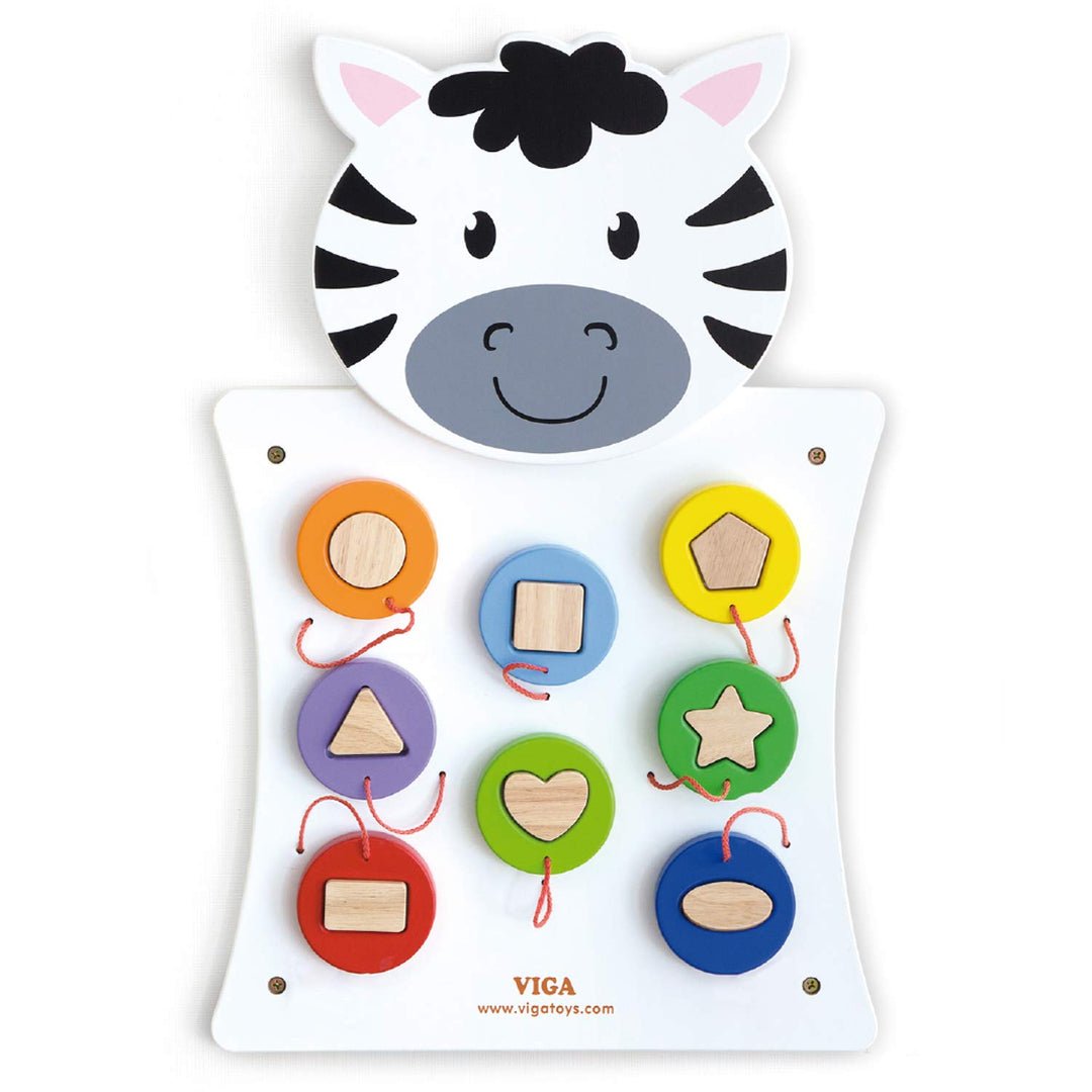 VIGA 50681 Toys-Wandspiel-Zebra, Zebra
