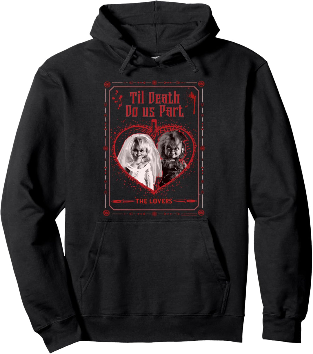 Chucky Valentine's Day Til Death Do Us Part Pullover Hoodie