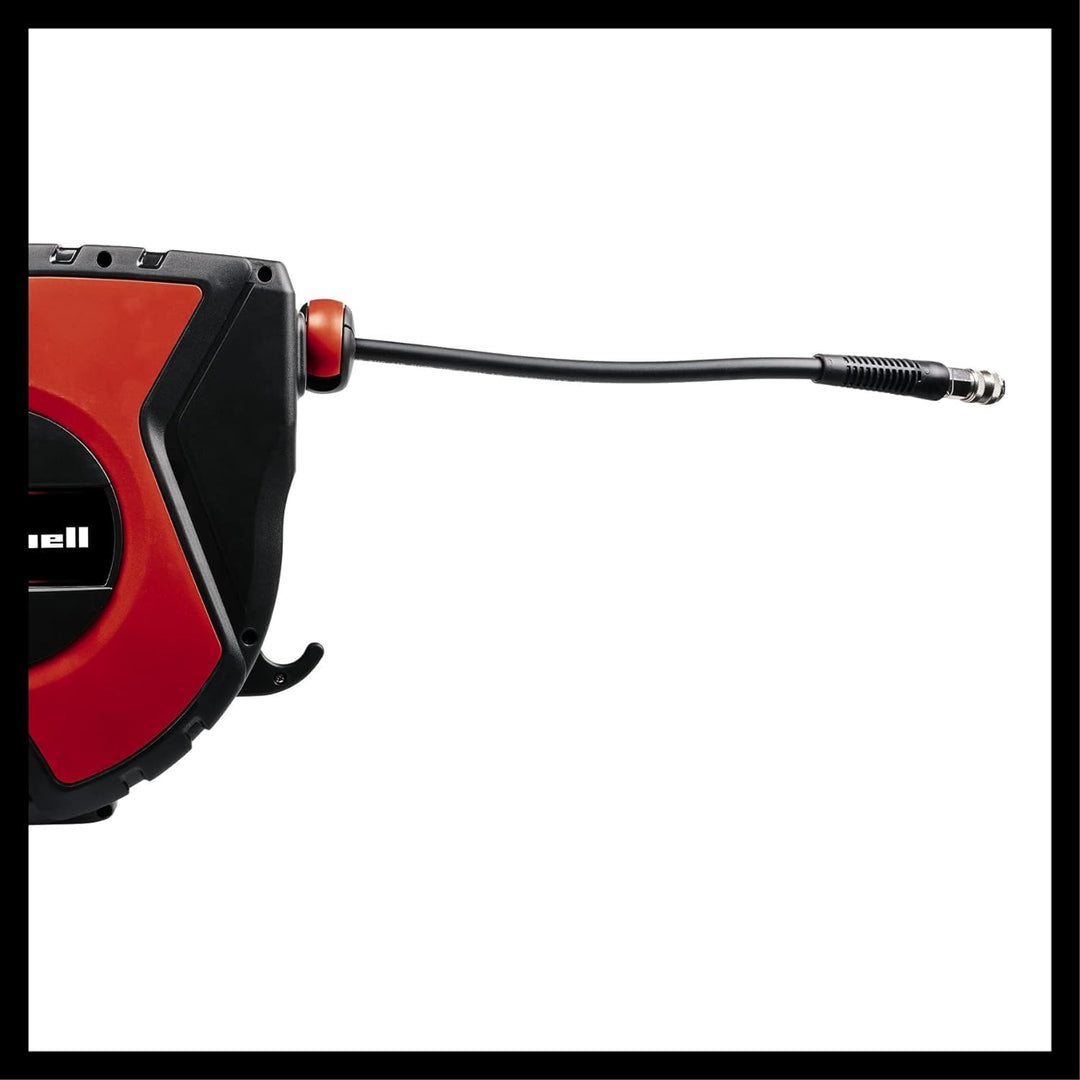 Einhell Druckluft-Schlauchtrommel TC-PH 150 (Schlauchlänge 15 m + 1,5 m Anschlussschlauch, Schlauchi