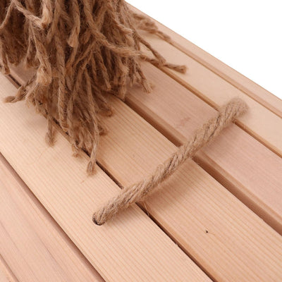Grosses Voltigierpferd Diamant | Holzpferd | Outdoor-Spielzeug | Draussen 7028 | Farbe Eiche Eiche-b