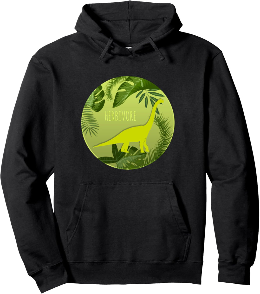 Herbivore Veganer Dinosaurier Lustiges Geschenk Pullover Hoodie