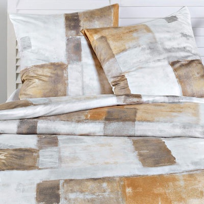 Estella Bettwäsche Eetu Interlock-Jersey Kiesel Grösse 155x220 cm (80x80 cm) 155x220 cm (80x80 cm) K