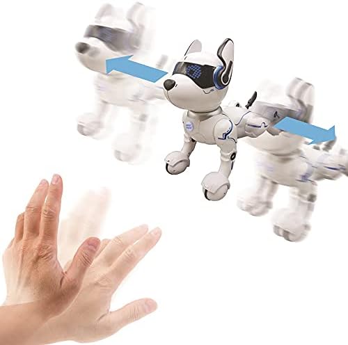 Lexibook - Power Puppy Programmierbarer Roboter-Hund mit Fernbedienung, Tanz, Yoga, Trainingsfunktio