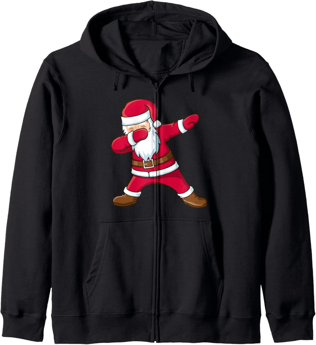 Weihnachten Dabbing Nikolaus Santa Claus Dab Geschenk Kapuzenjacke