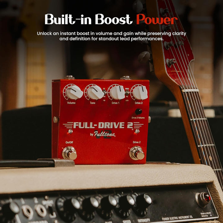 Fulltone Full-Drive2 V2 - Verzerrer für Gitarren