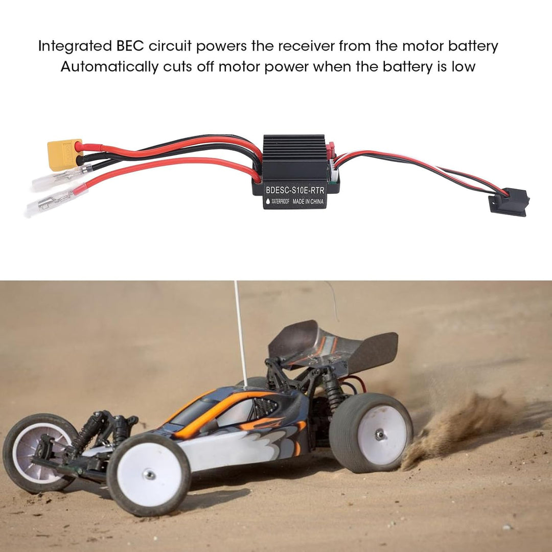 320A Brushed ESC Geschwindigkeitsregler, Geschwindigkeitsregler mit XT60-Anschluss für 390, 540, 550