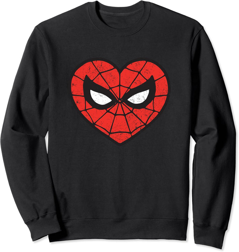 Marvel Spider-Man Heart Sweatshirt