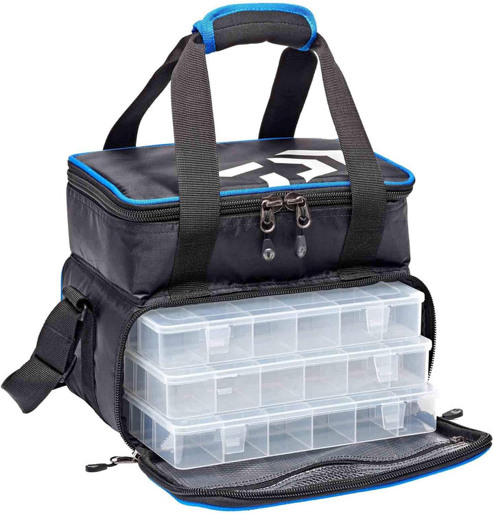 Daiwa - Sac Feeder 3 Boites M - 48x36x42cm - Noir - x3 - NZFCM