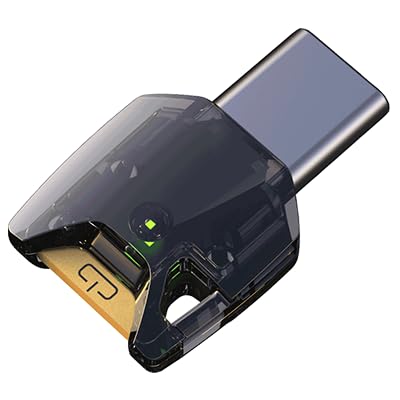 Winkeo-C FIDO2 Sicherheitsschlüssel, passwortlos und Zwei-Faktor-Authentifizierung, für PC, Tablet u