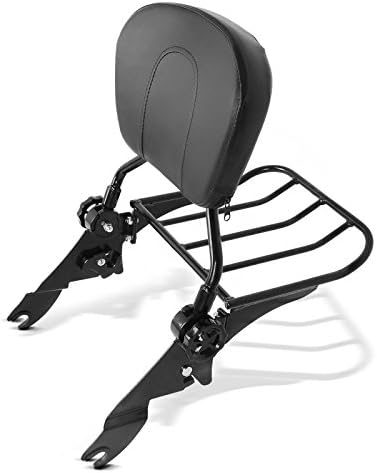 Sissy Bar mit Gepäckträger für Harley Davidson Street Glide Special 15-23 schwarz