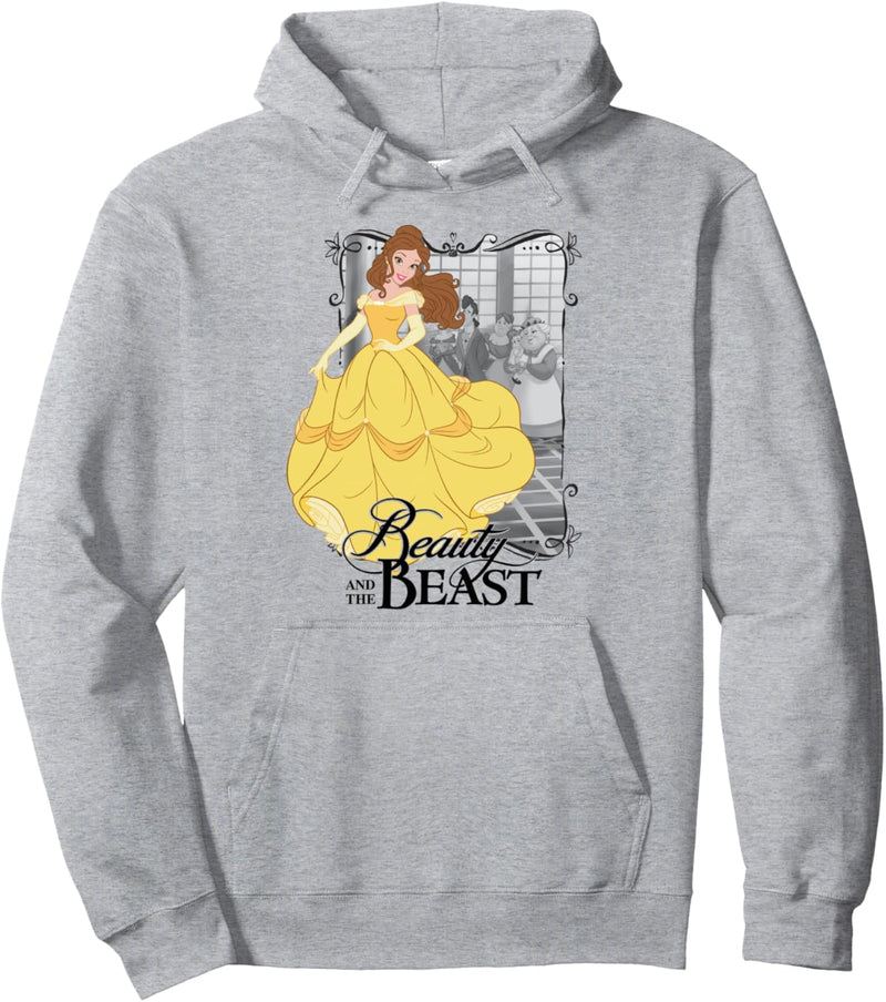 Disney Beauty And The Beast Belle Title Pullover Hoodie