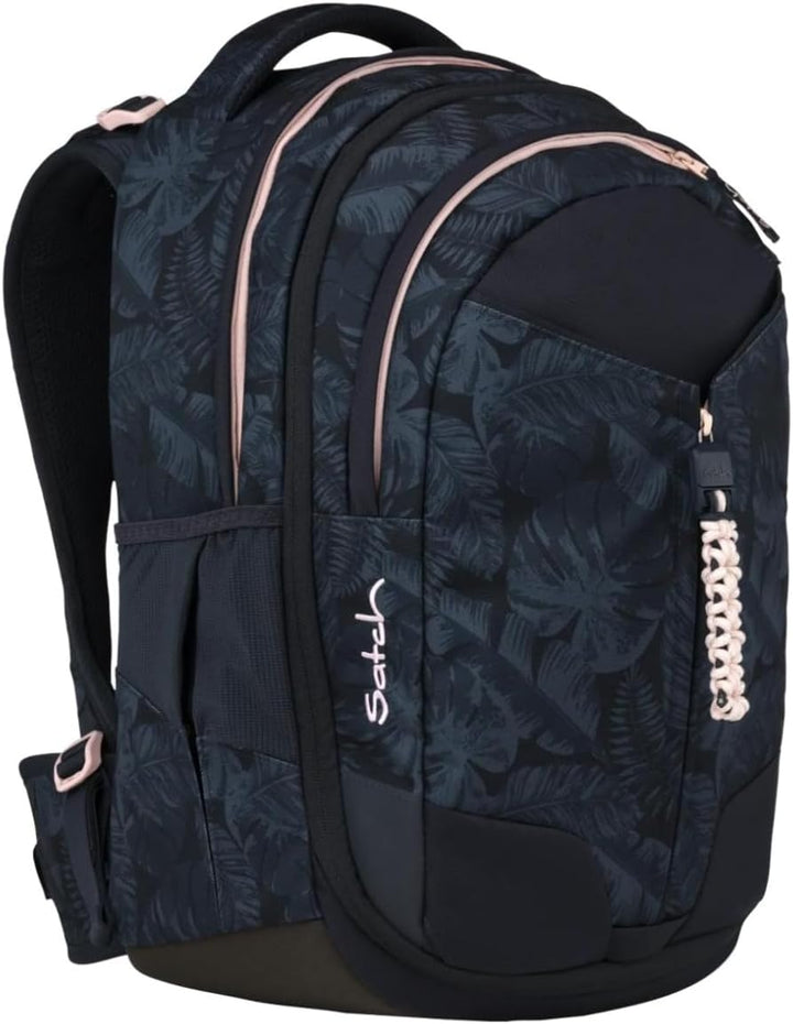 Satch Schulrucksack Match Midnight Jungle - Blau Einheitsgrösse Midnight Jungle - Blau, Einheitsgrös