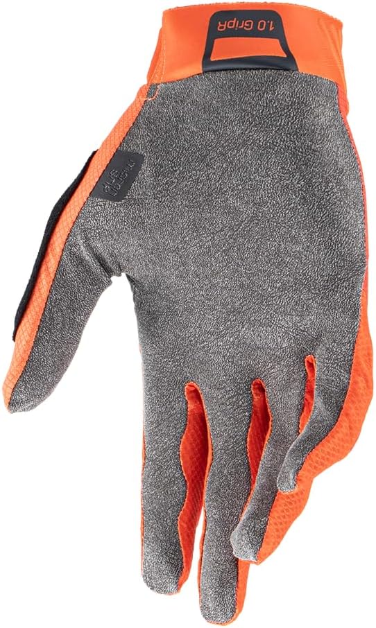 Leatt Men's MTB 1.0 Gloves Gripr L Flame, L Flame