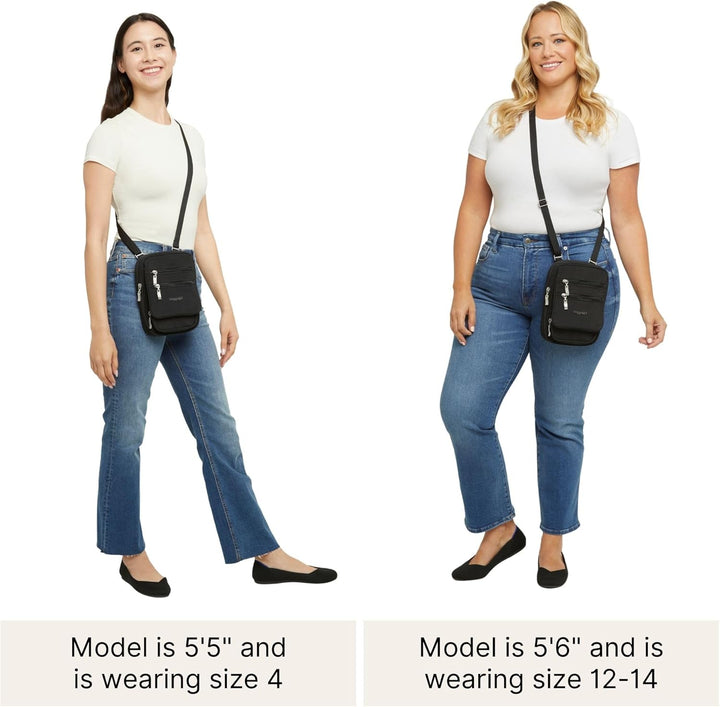 Baggallini RFID Journey Crossbody Strand, Strand