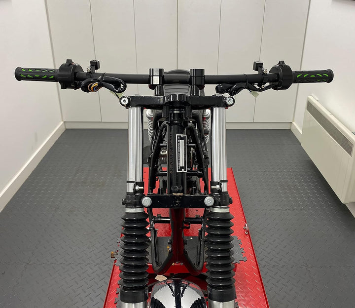 Motorrad Griffe Weiches Silikon Gummi Für 7/8" 22mm Lenker - Schwarz, Schwarz