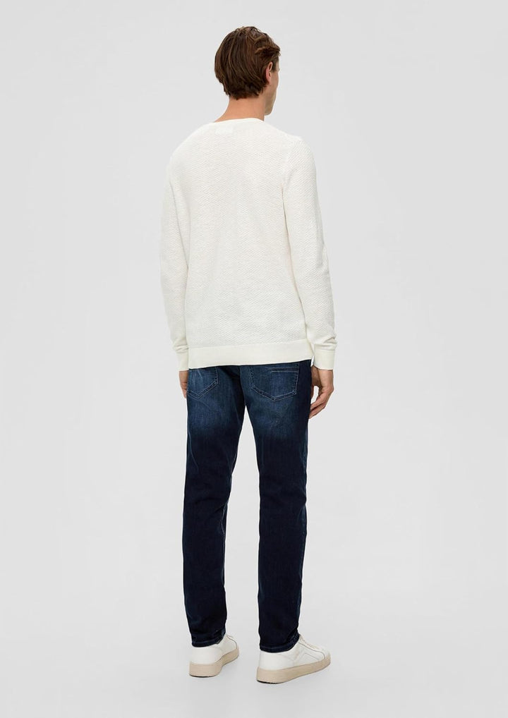 s.Oliver Herren Pullover XL 0240 Creme, XL 0240 Creme