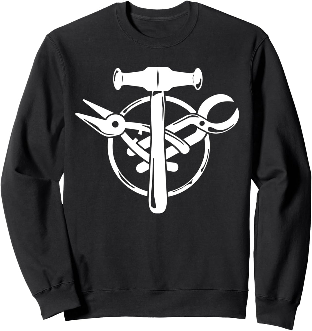 Bauspengler Motiv Werkzeug Klempner Flaschner Spengler Sweatshirt